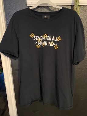 Seven for all Mankind black Tee XL